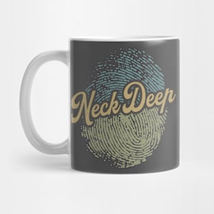 Neck Deep Fingerprint Mug